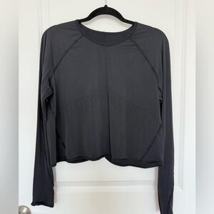 Lululemon Black Long Sleeve Top